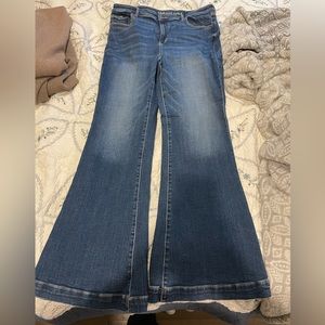 Dark flare Jean- never worn